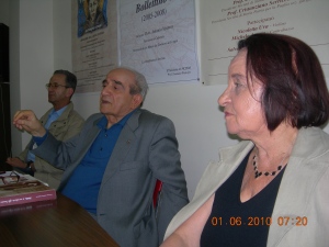 Nella foto da sx il dott. Tomaiolo, il prof. Serricchio e la prof. Quitadamo